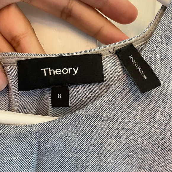 High-Low Linen Dress - Picture 4 of 5